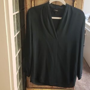 NWOT Theory long sleeve blouse